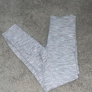 Lululemon Wunder Under Leggings Striped Size 6 25 inch